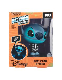 Icono con luz Lilo & Stitch - Stitch Esqueleto 11 cm 2