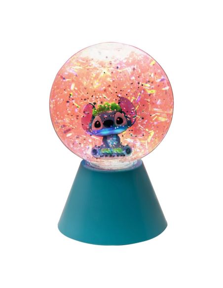 Lilo & Stitch Lámpara LED Stitch Glitter Ball 17 cm