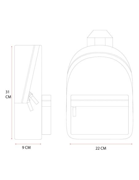 Lilo & Stitch Mochila Little Friends 31 cm