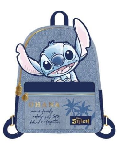 Lilo & Stitch Mochila Stitch 27 cm Azul