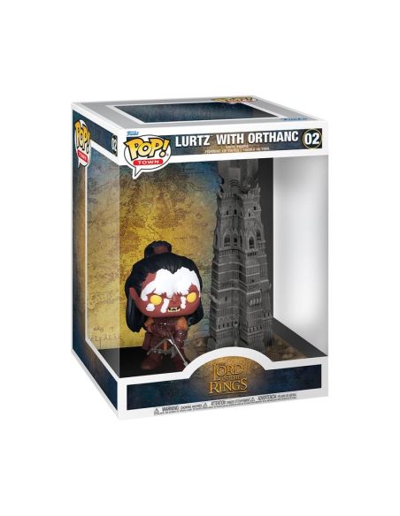 Figura Funko POP! Lurtz con Torre 9 cm – El Señor de los Anillos