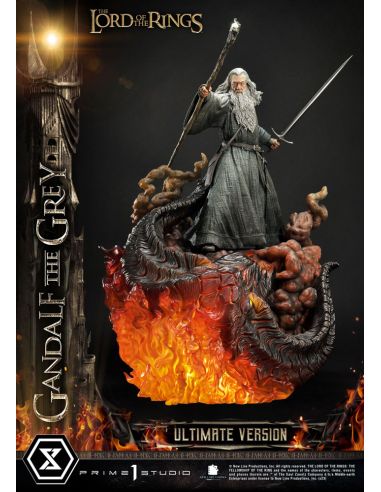 El Señor de los Anillos Estatua 1/4 Gandalf El Gris Ultimate Version 81 cm