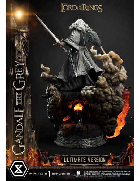 El Señor de los Anillos Estatua 1/4 Gandalf El Gris Ultimate Version 81 cm