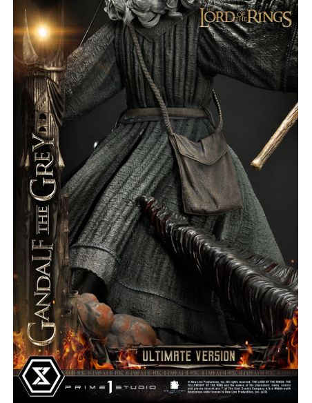 El Señor de los Anillos Estatua 1/4 Gandalf El Gris Ultimate Version 81 cm