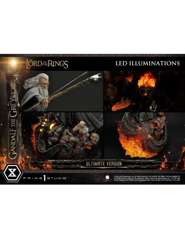 El Señor de los Anillos Estatua 1/4 Gandalf El Gris Ultimate Version 81 cm