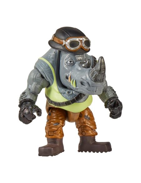 Figura Rocksteady y Moto Chopper 12 cm – Tortugas Ninja