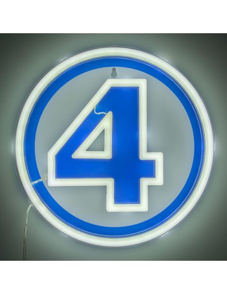 Fantastic Four Lámpara de pared LED Logo Neon