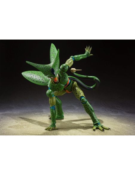 Figura S.H. Figuarts Cell First Form Reissue 17 cm – Dragon Ball Z