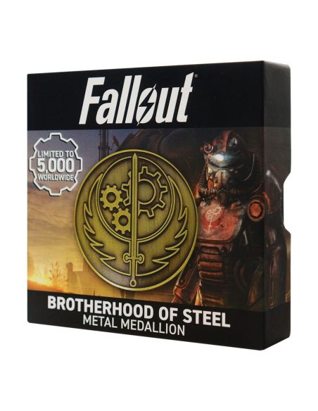 Fallout Medallón Brotherhood of Steel - Fallout 4