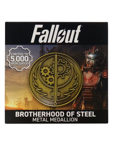 Fallout Medallón Brotherhood of Steel - Fallout 4