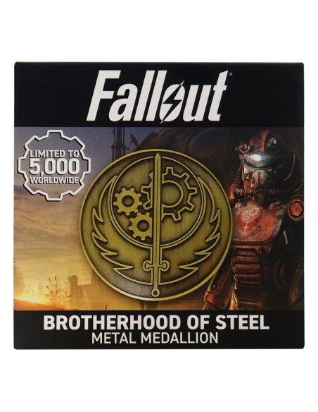 Fallout Medallón Brotherhood of Steel - Fallout 4