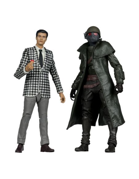 Figuras Fallout: New Vegas Riot Ranger Armor & Benny Survivor 18 cm Pack de 2