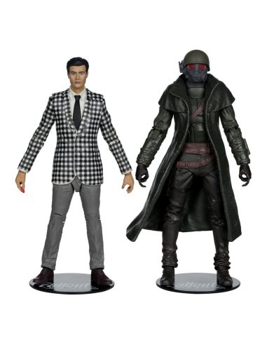 Figuras Fallout: New Vegas Riot Ranger Armor & Benny Survivor 18 cm Pack de 2