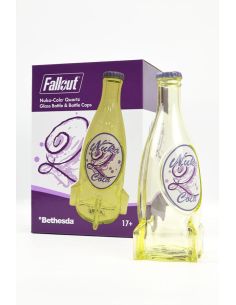Botella de Vidrio y Tapones Nuka Quartz - Fallout 2