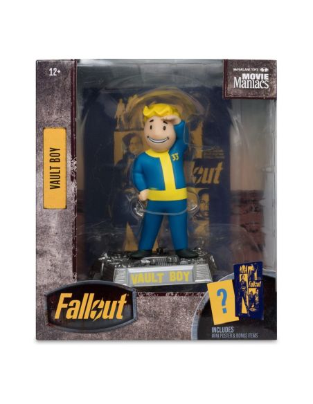 Figura Fallout Vault Boy Movie Maniacs Version 3 14 cm Figura Fallout Vault Boy Movie Maniacs Version 3 14 cm