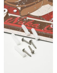 Fallout cartel de metal Vintage Ad 30 x 45 cm 2