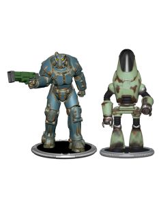 Figuras Fallout X01 & Protectron 7 cm – Pack de 2