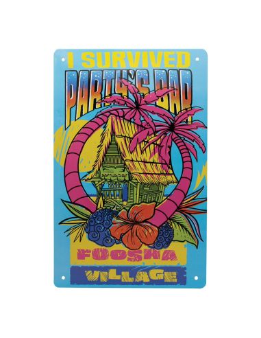 One Piece Set de 3 Placa de Chapa