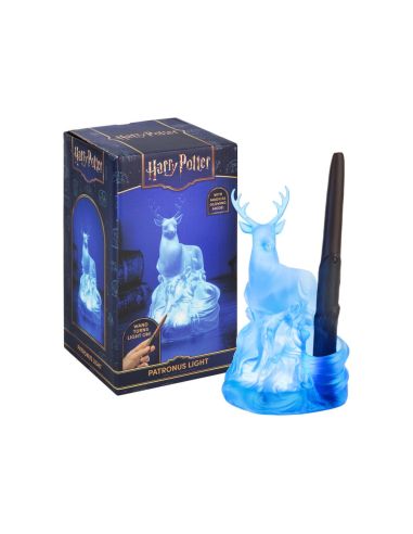 Lámpara Patronus de Harry Potter con Varita Mágica y Control Remoto