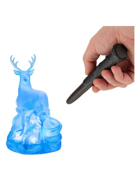 Lámpara Patronus de Harry Potter con Varita Mágica y Control Remoto