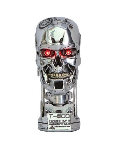 Réplica Cabeza de Terminator T-800 con Luz LED – Terminator