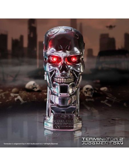 Réplica Cabeza de Terminator T-800 con Luz LED – Terminator