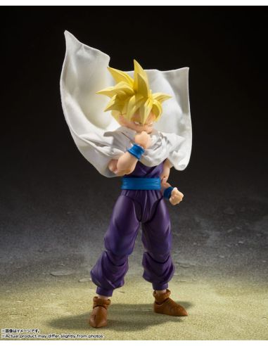 Figura S.H. Figuarts Super Saiyan Son Gohan - El Guerrero Que Superó a Goku 11 cm - Dragon Ball Z