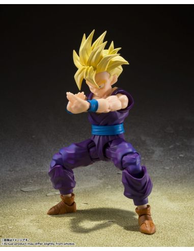 Figura S.H. Figuarts Super Saiyan Son Gohan - El Guerrero Que Superó a Goku 11 cm - Dragon Ball Z