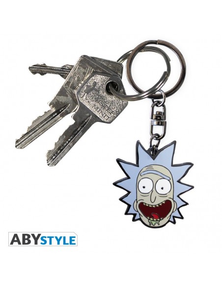 Llavero metálico Rick - Rick and Morty