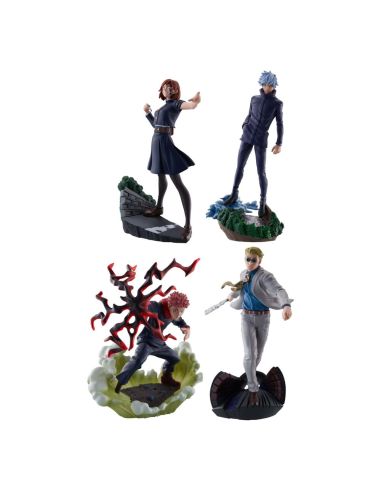 Figura Jujutsu Kaisen Petitrama Series Pack de 3 Figuras Vol.2 9 cm