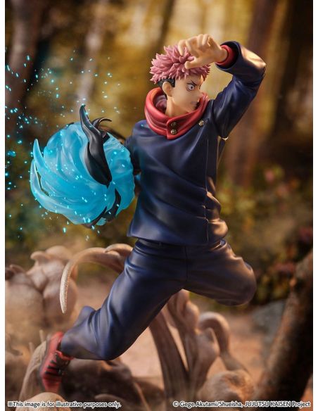 Estatua PVC SHIBUYA SCRAMBLE FIGURE 1/7 Yuji Itadori 31 cm – Jujutsu Kaisen