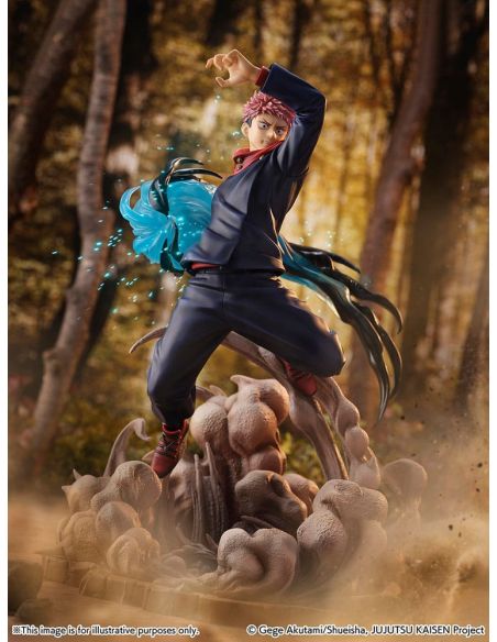 Estatua PVC SHIBUYA SCRAMBLE FIGURE 1/7 Yuji Itadori 31 cm – Jujutsu Kaisen