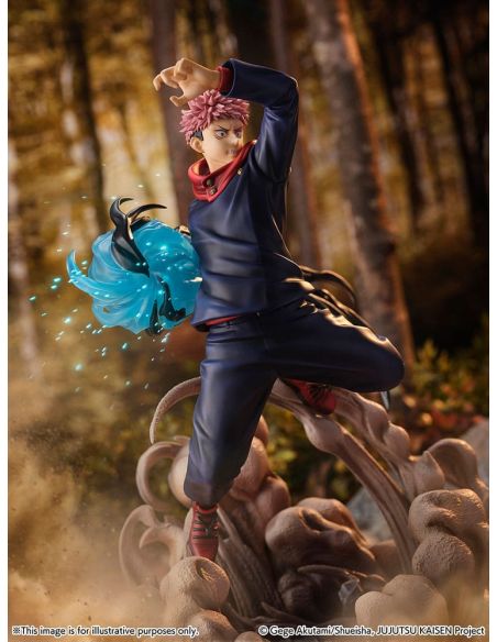 Estatua PVC SHIBUYA SCRAMBLE FIGURE 1/7 Yuji Itadori 31 cm – Jujutsu Kaisen