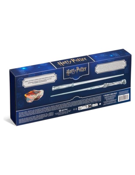 Varita de Celebración Harry Potter 25 Aniversario y Piedra Filosofal