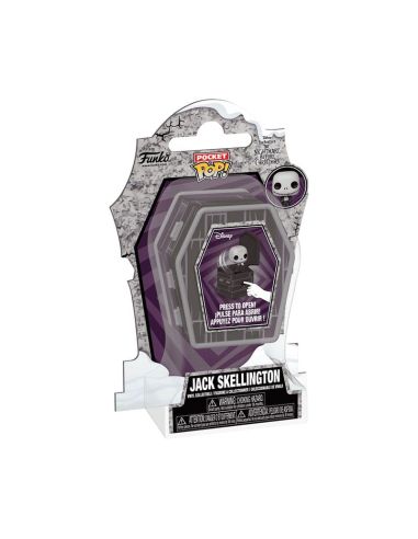 Figura Funko POP! Jack Skellington Coffin Pocket 6 cm – Pesadilla antes de Navidad