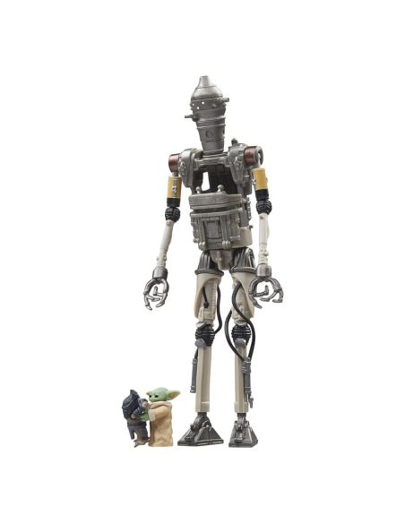 Figura Star Wars: The Mandalorian Vintage Collection Pack de 3 Figuras IG-12, Grogu & ANZellan 10 cm