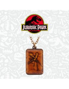 Collar con colgante de ámbar Jurassic Park Edición Limitada 2