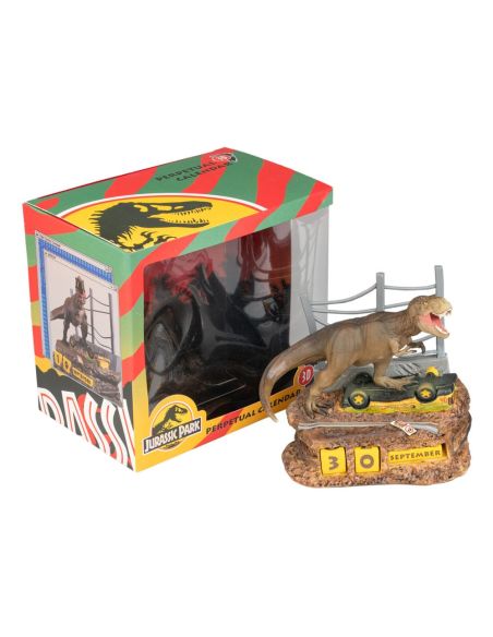 Calendario perpetuo 3D Jurassic Park