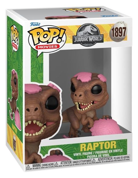 Figura Funko POP! Raptor 9 cm – Jurassic Park
