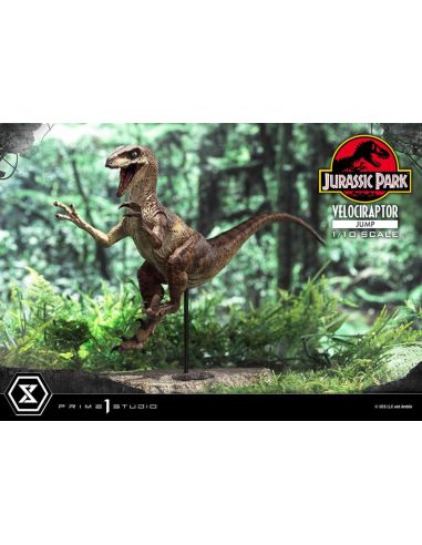 Estatua Prime Collectibles 1/10 Velociraptor Jump 21 cm – Jurassic Park