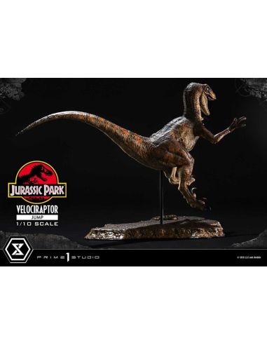 Estatua Prime Collectibles 1/10 Velociraptor Jump 21 cm – Jurassic Park