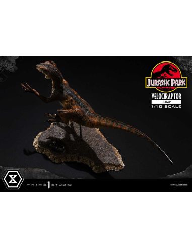 Estatua Prime Collectibles 1/10 Velociraptor Jump 21 cm – Jurassic Park