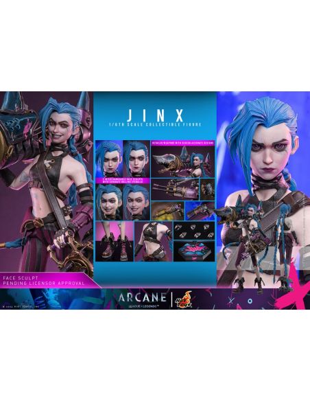 Arcane Figura 1/6 Jinx 27 cm