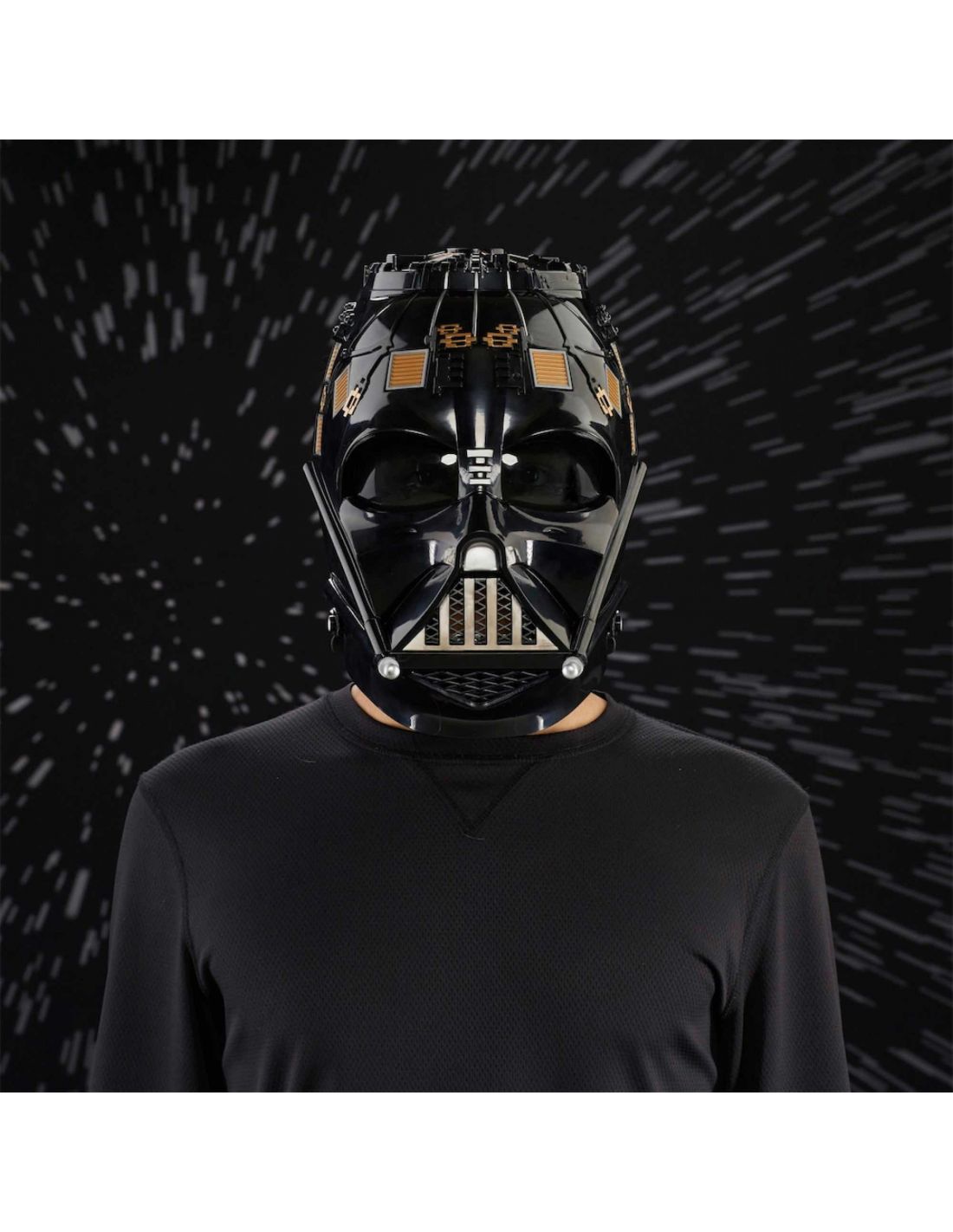 Eclipse solar envío caricia Réplica electrónica Casco de Darth Vader - Star Wars
