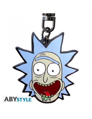 Llavero metálico Rick - Rick and Morty