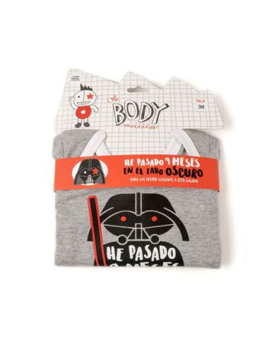 Body lado Oscuro... Manga Larga - Star Wars