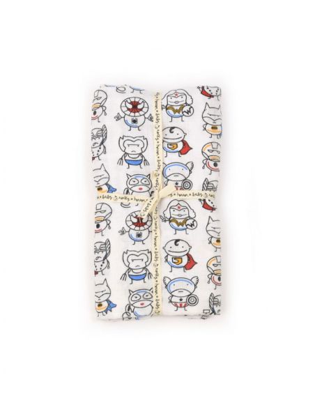 Muselina Superhéroes