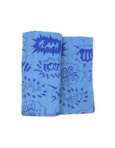 Muselina Bebé Cómic