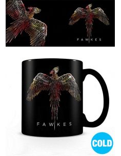 Taza sensitiva al calor Fawkes - Harry Potter