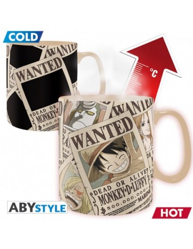 Taza térmica Wanted - One Piece